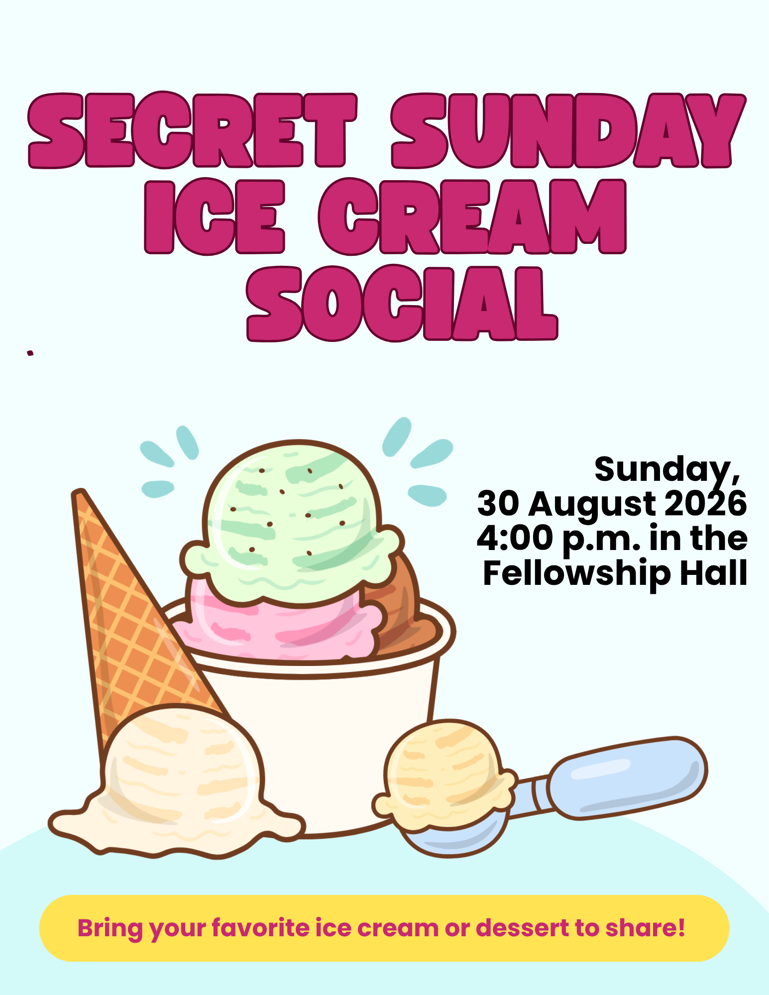 Ice Cream Social